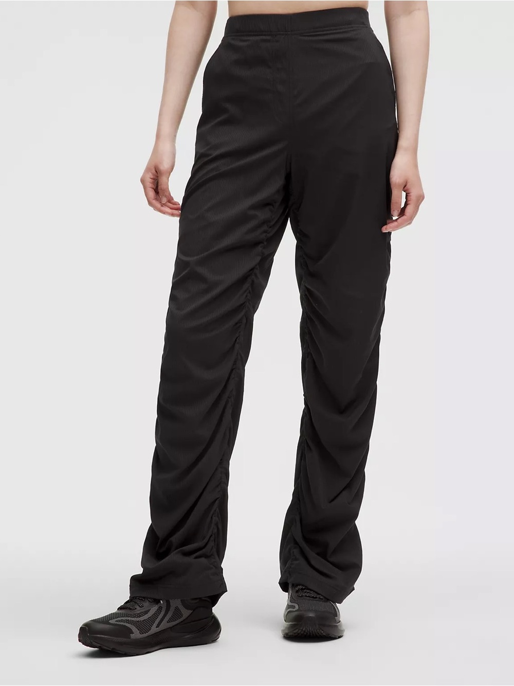 lululemon athletica dance studio ruched side pants